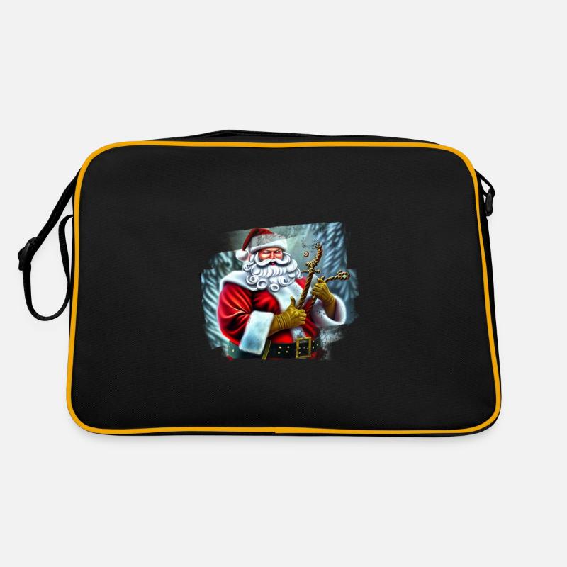 Santa Claus Retro Bag