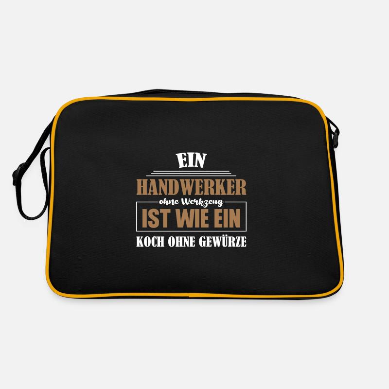 Handwerker Beruf Handwerker Geschenk Retro Tasche