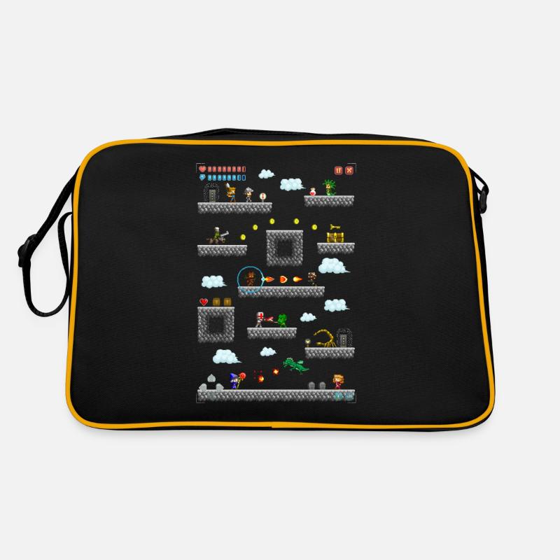 Pixelantasy Spiel Retro Tasche