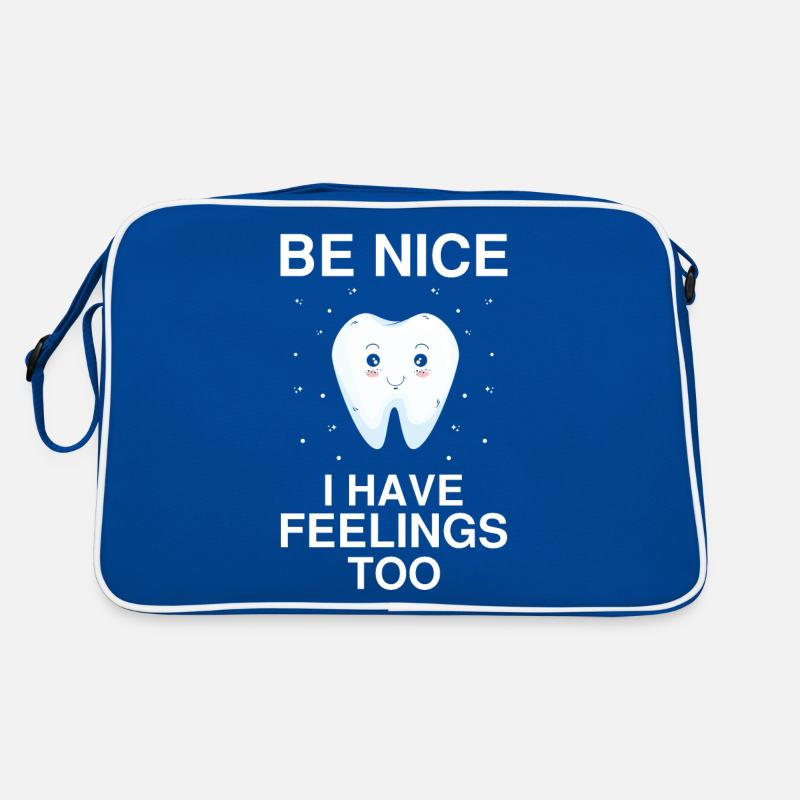 Dental Clinic and Dental Laboratory Technician Designs Retro Bag