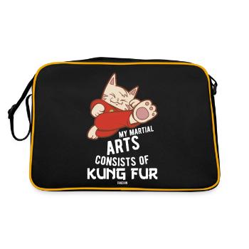 Arts martiaux Chaton Chaton Maison Tigre - Sac Retro - noir/or - Dos