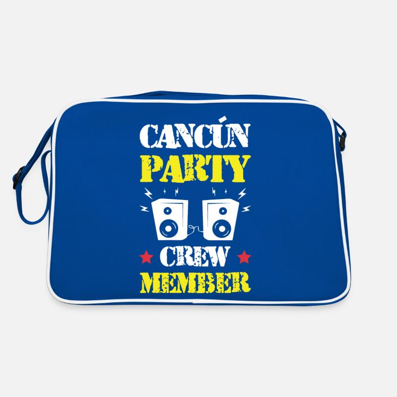 Cancun Party Crew Retro Tasche