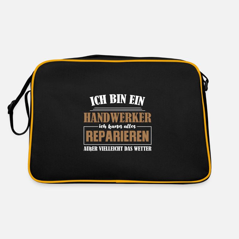 Handwerker Beruf Handwerker Geschenk Retro Tasche