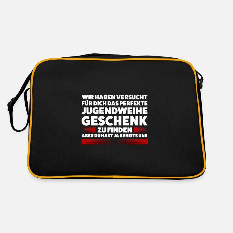 Jugendweihe Jugend Konfirmation Geschenk Retro Tasche