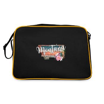 Montana in My Soul - Retro Bag - black/gold - Back