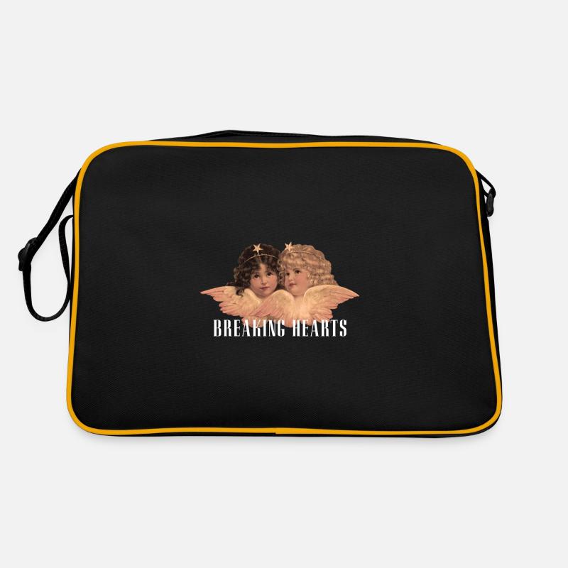 Herzen brechen Retro Tasche