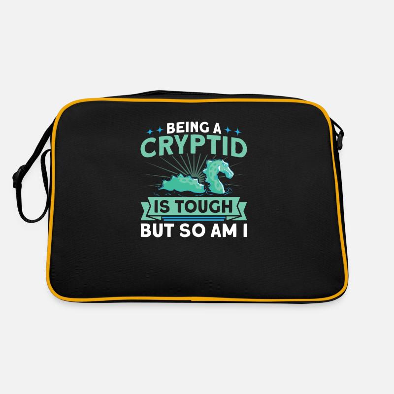 Cryptozoology Kryptoide Monster Nerd Gift Retro Bag