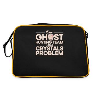 Mystical Fortune Teller Crystal Ball Gift - Retro Bag - black/gold - Back