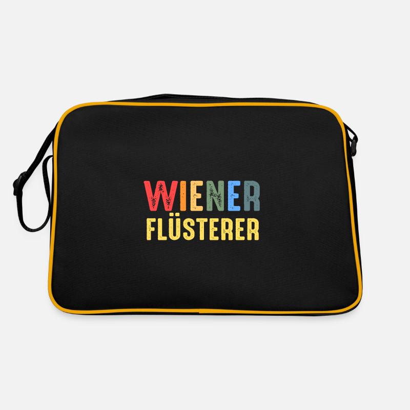 Schnitzel Wiener Schweineschnitzel Geschenk Retro Tasche