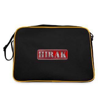 Hirak - Retro Bag - black/gold - Back