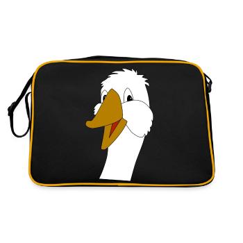 goose13 - Retro Bag - black/gold - Back