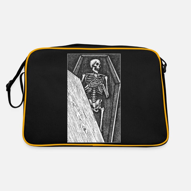 Death bed Stipple Retro Bag