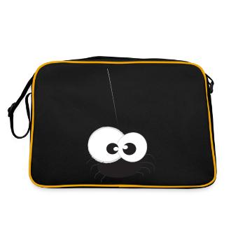 Wietse de spin - Retro Bag - black/gold - Back
