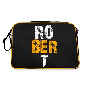 Robert - Sac Retro - noir/or - Dos