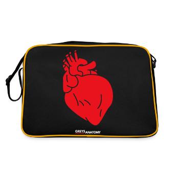Greys Anatomy - Retro Bag - black/gold - Back