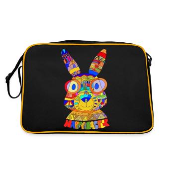 HAPPYEASTER Easter - Retro Bag - black/gold - Back