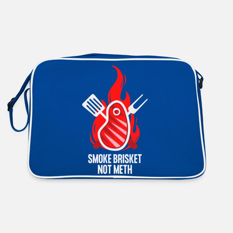 SMOKE BRISKET NOT METH Retro Bag