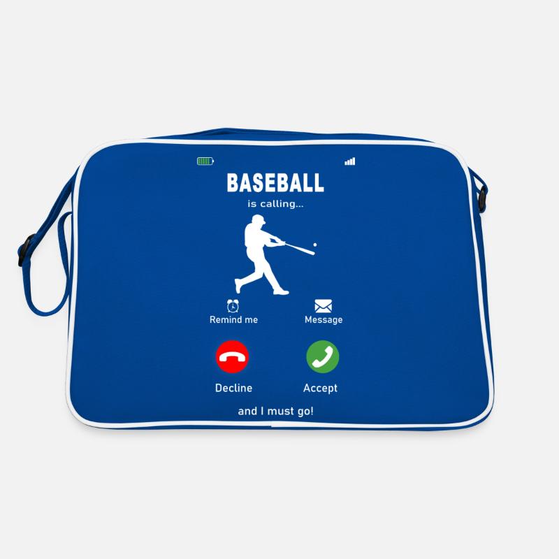 Baseball is calling Retro Tasche
