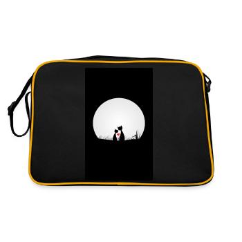 cats - Sac Retro - noir/or - Dos