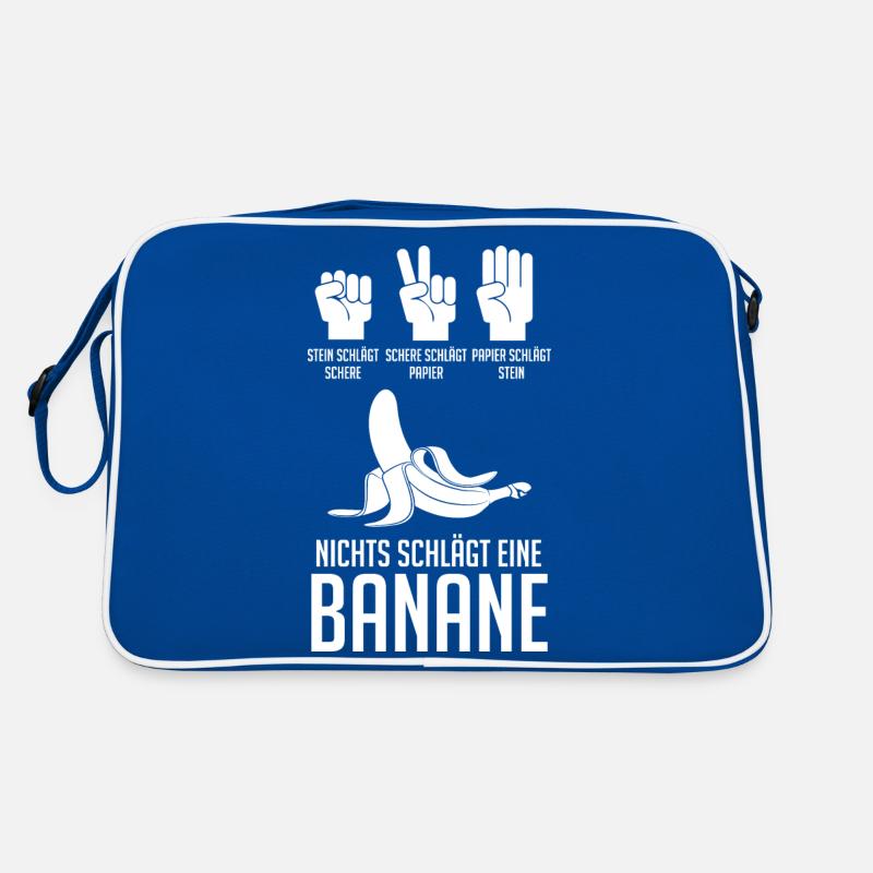 Früchte Banane Retro Tasche