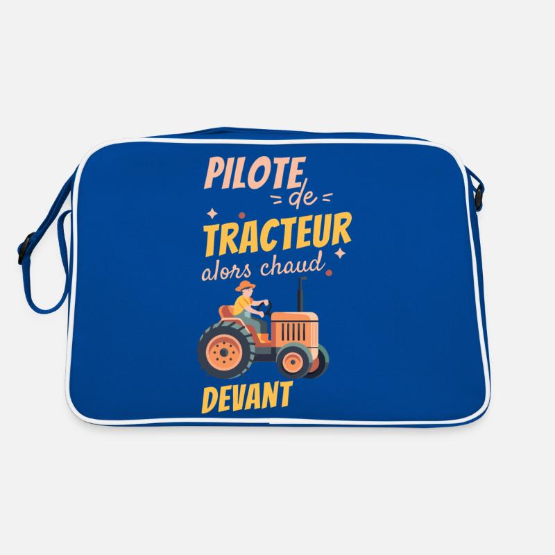 Traktorist Retro Tasche