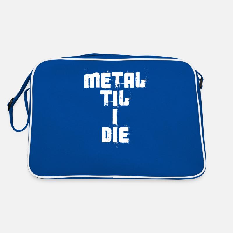 Metal Til I Die Retro Bag
