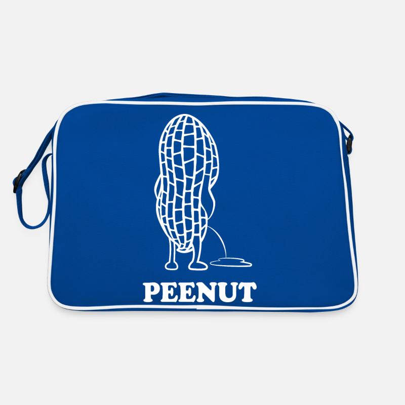 PeeNut - a peanut needs to pee, pun Retro Bag
