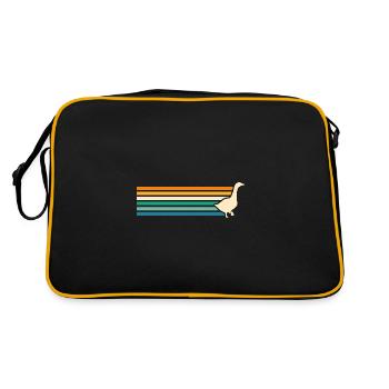 Goose - Retro Bag - black/gold - Back