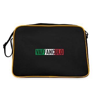 Italy Italian Vaffanculo - Retro Bag - black/gold - Back