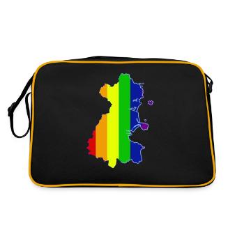 Dublin Pride - Retro Bag - black/gold - Back