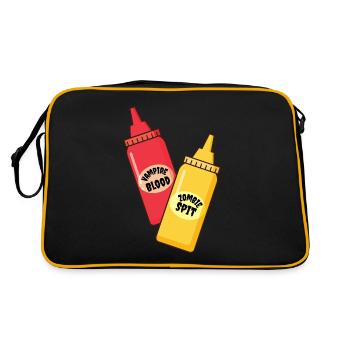 Monstrous Spices - Retro Bag - black/gold - Back