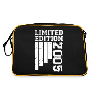 2005 Anniversaire Né En 2005 Édition Limitée - Sac Retro - noir/or - Dos