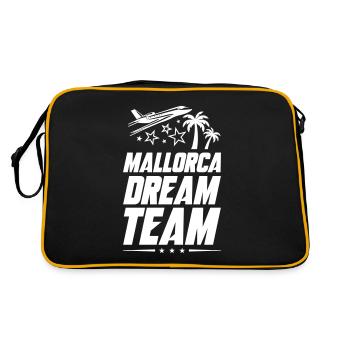 Équipe de rêve de Majorque - Sac Retro - noir/or - Dos