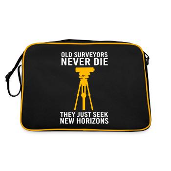 Géomètre - Sac Retro - noir/or - Dos