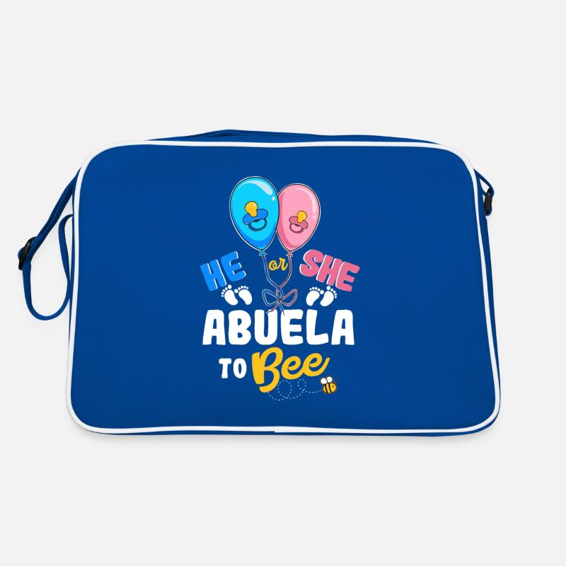Il ou elle Abuela à Bee grand-mère espagnole Sac Retro