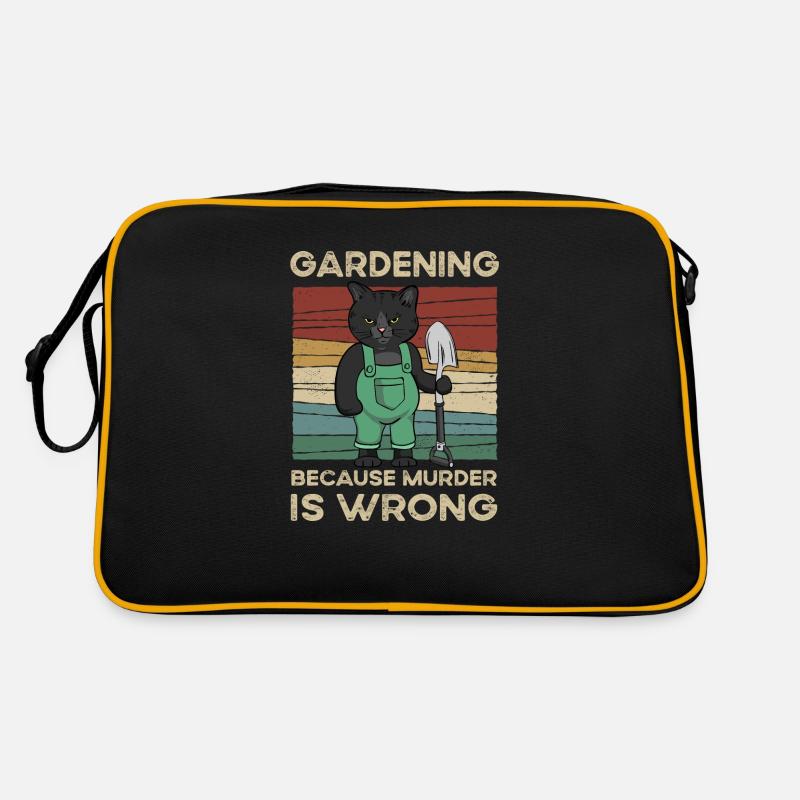 Gardening Because Murder Is Wrong Sac Retro