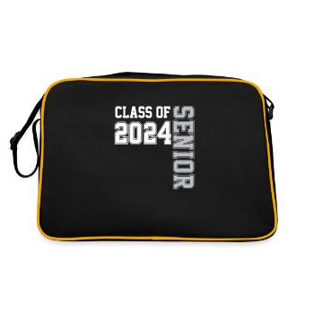 Class of 2024 Senior Year 24. - Retro Bag - black/gold - Back