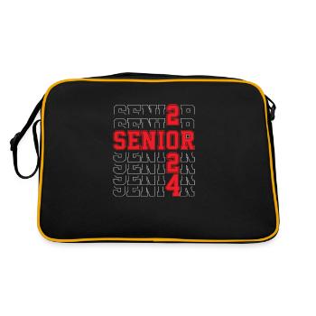 Class of 2024 Senior Year 24. - Retro Bag - black/gold - Back