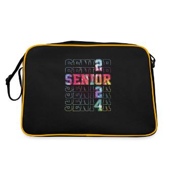 Class of 2024 Senior Year 24. - Retro Bag - black/gold - Back