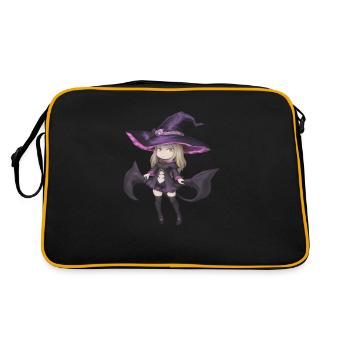 Halloween Sorceresses of the Underworld - Retro Bag - black/gold - Back