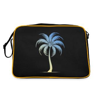 Vacances Palm Tree - Sac Retro - noir/or - Dos