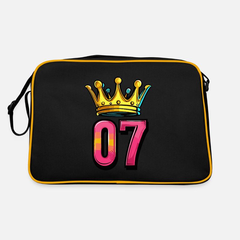7 Number Jersey Crown Retro Bag