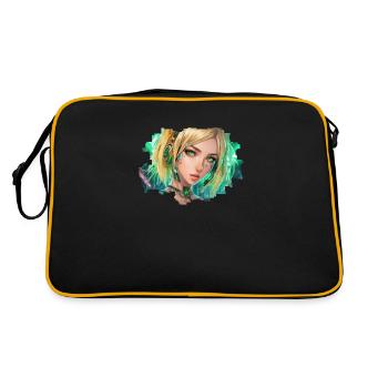 Nova Cipher - Retro Bag - black/gold - Back