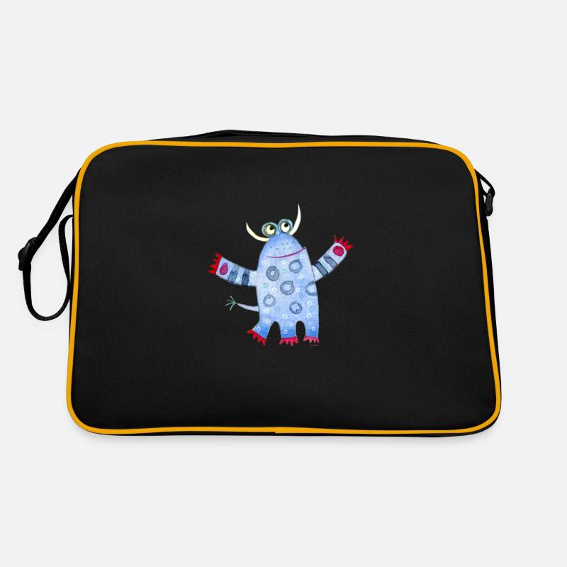 Cute Monsters Retro Bag