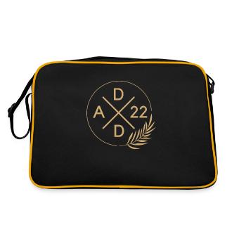 Papa 2022 - Sac Retro - noir/or - Dos