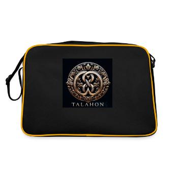 Talahon Empire - Retro Tasche - Schwarz/Gold - Hinten