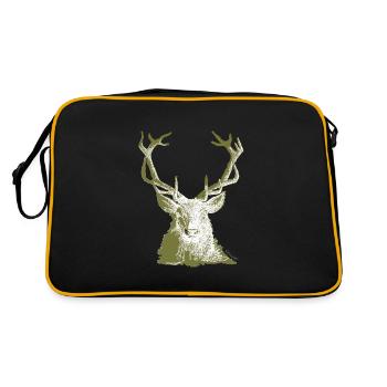Cernunnos by Brocéliande Spirit - Sac Retro - noir/or - Dos