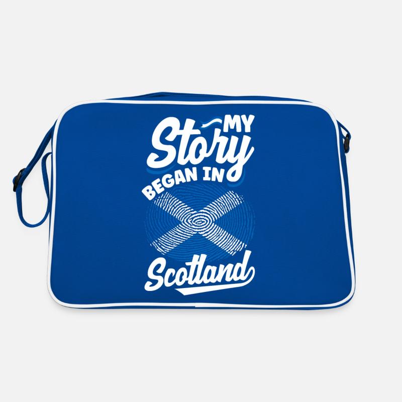 Écosse écossaise Citation du drapeau écossais Sac Retro
