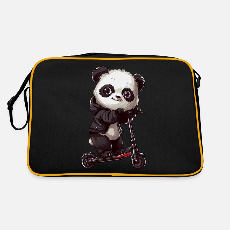 Panda Roller Retro Tasche
