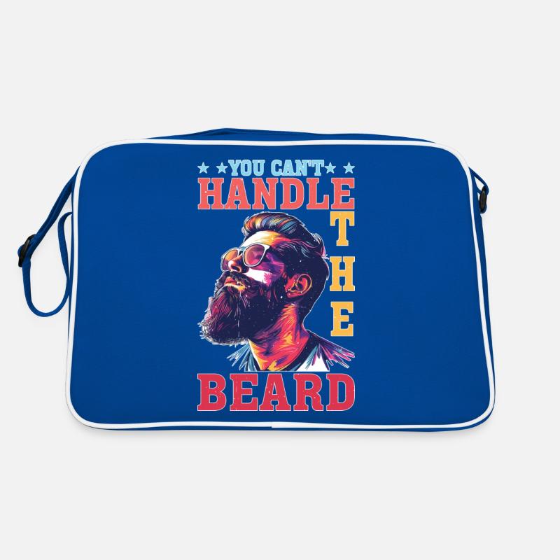 You Can't Handle The Beard Retro Tasche